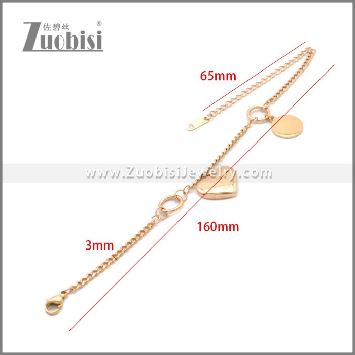 Stainless Steel Bracelet b010069R