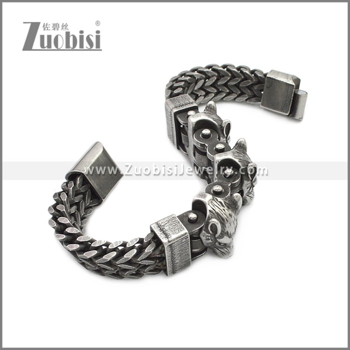 Stainless Steel Bracelet b010080A
