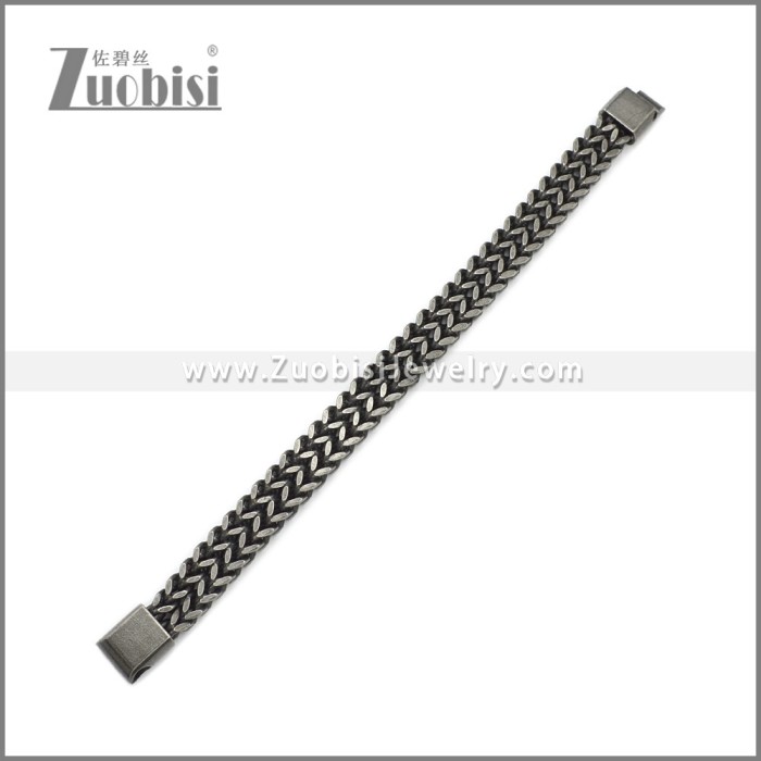 Stainless Steel Bracelet b010084A