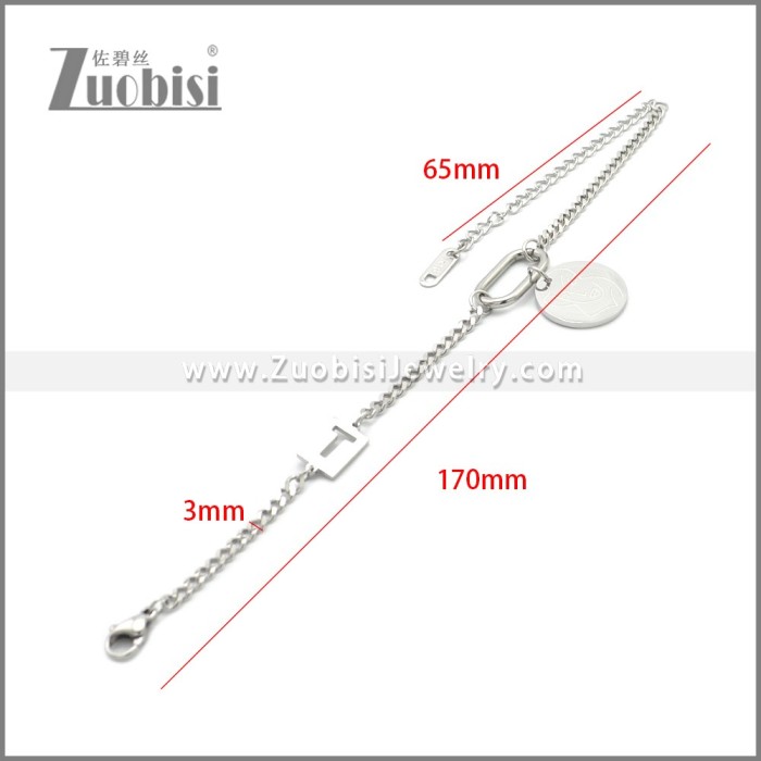 Stainless Steel Bracelet b010073S