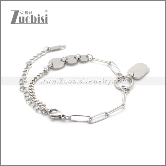 Stainless Steel Bracelet b010075S