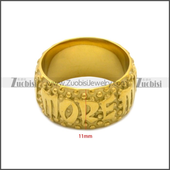 Stainless Steel Ring r008781G