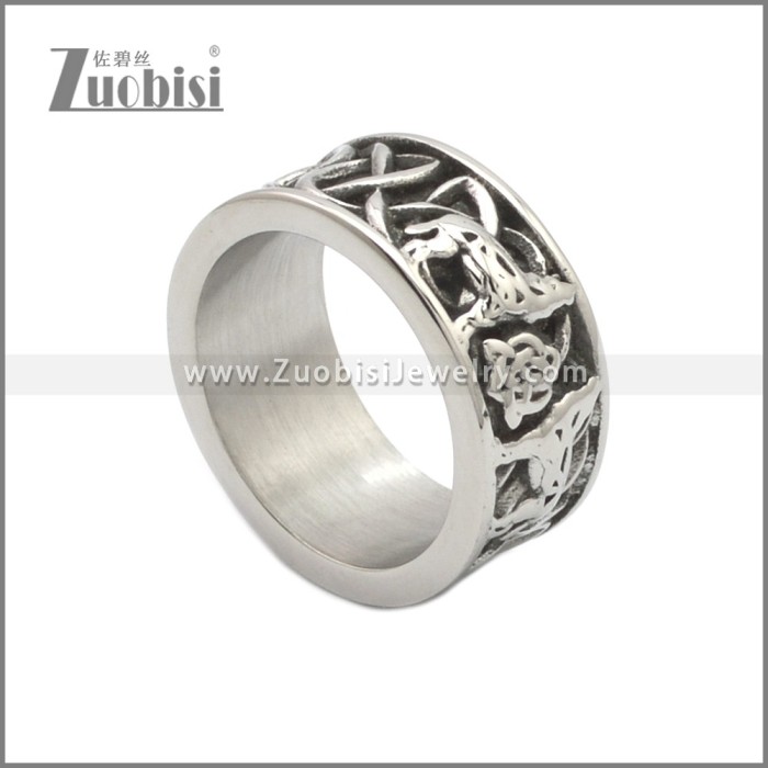 Stainless Steel Ring r008774SA