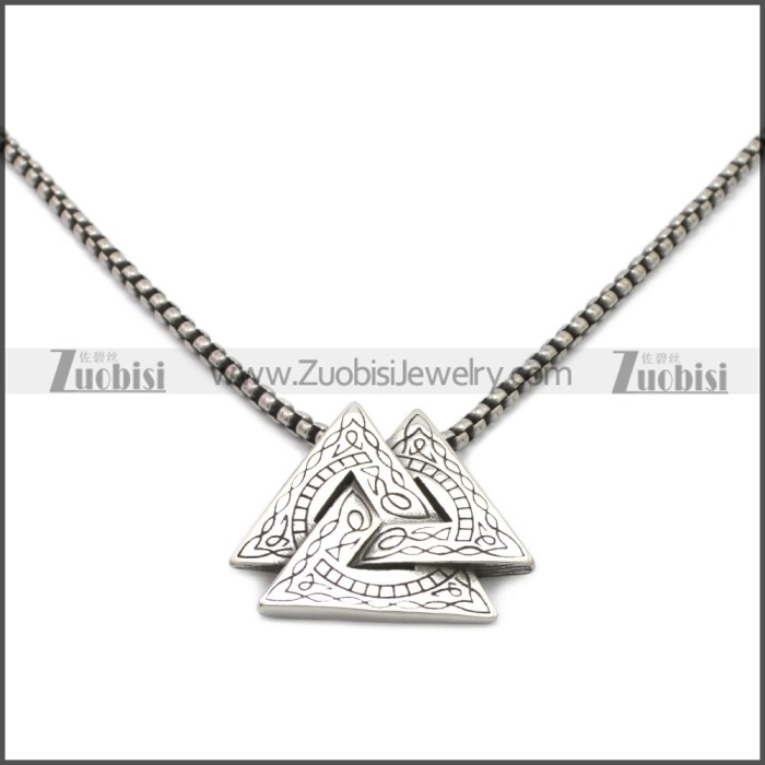 Stainless Steel Pendant p011018S