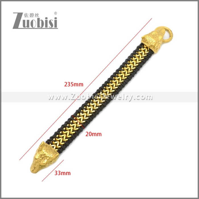 Stainless Steel Bracelet b010090GH