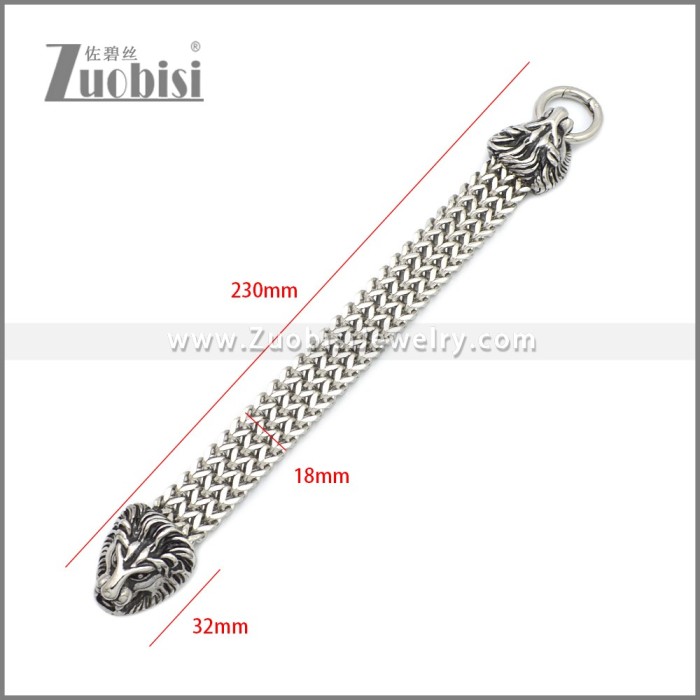 Stainless Steel Bracelet b010088S