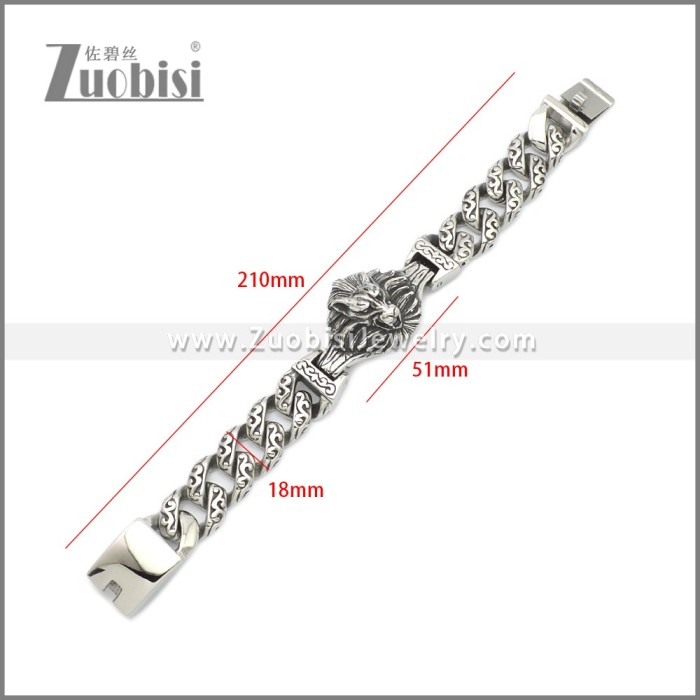 Stainless Steel Bracelet b010095S