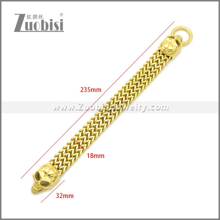 Stainless Steel Bracelet b010093G