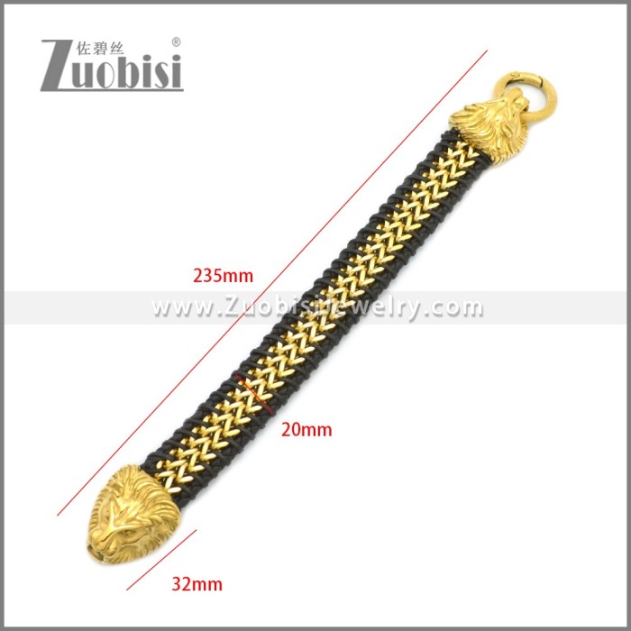 Stainless Steel Bracelet b010091GH