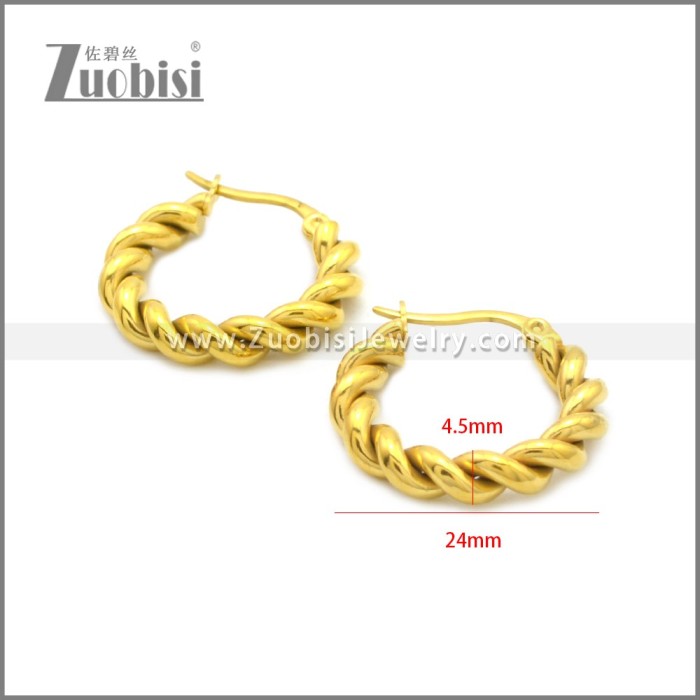 Stainless Steel Earring e002213G