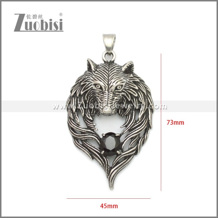Stainless Steel Pendant p011035SA1