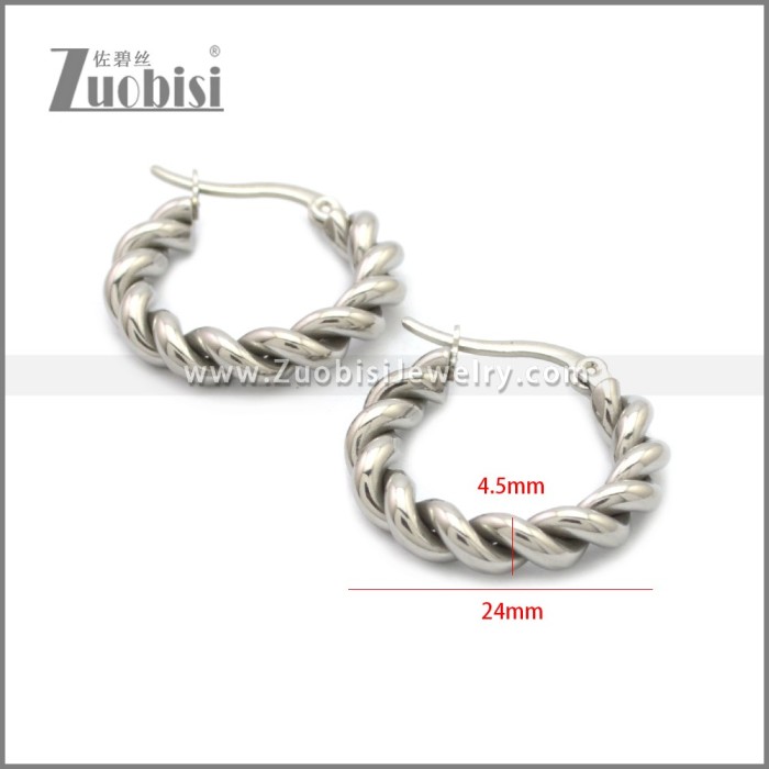 Stainless Steel Earring e002213S