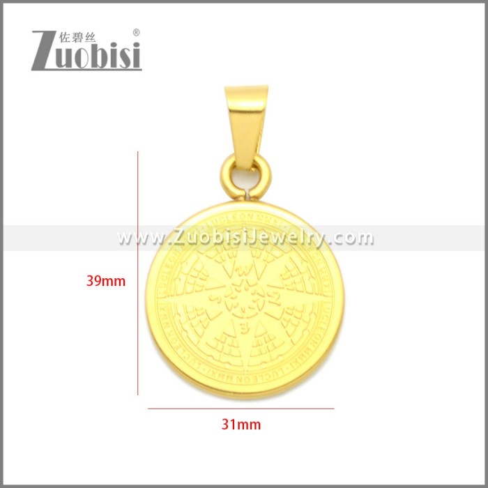 Stainless Steel Pendant p011029G