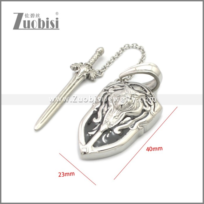 Stainless Steel Pendant p011037SH