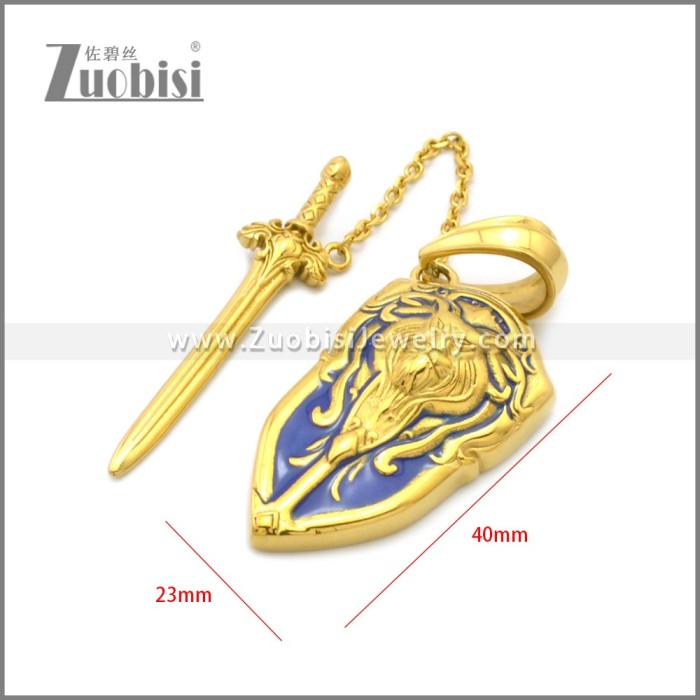 Stainless Steel Pendant p011037GB