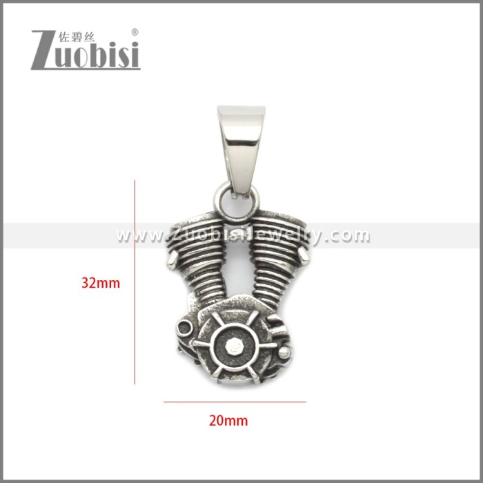 Stainless Steel Pendant p011049SA