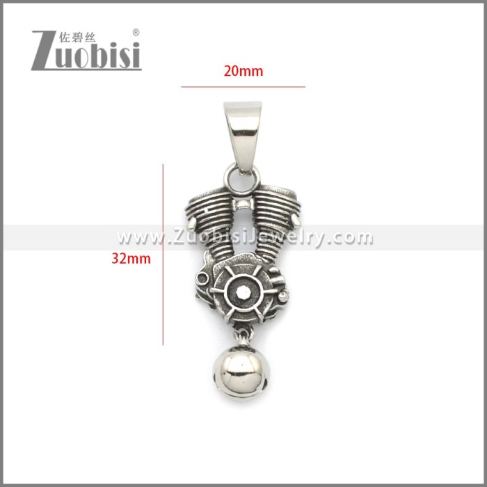 Stainless Steel Pendant p011048SA