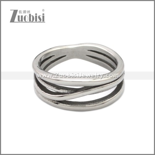 Stainless Steel Ring r008847SA