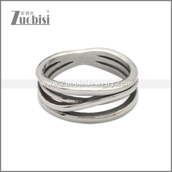 Stainless Steel Ring r008847SA
