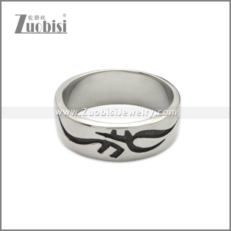 Stainless Steel Ring r008823SA