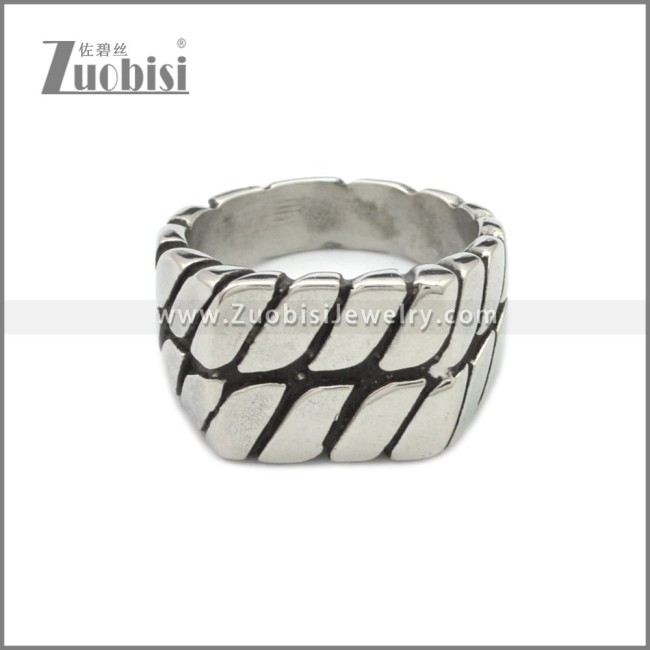 Stainless Steel Ring r008836SA