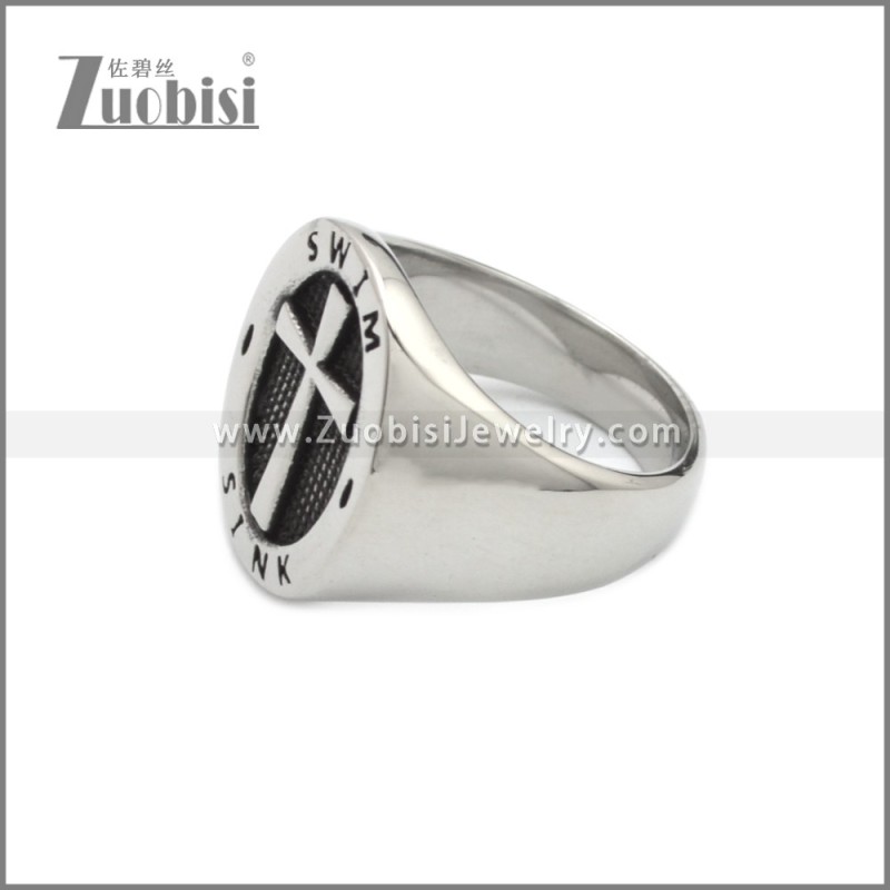 Stainless Steel Ring r008809SA