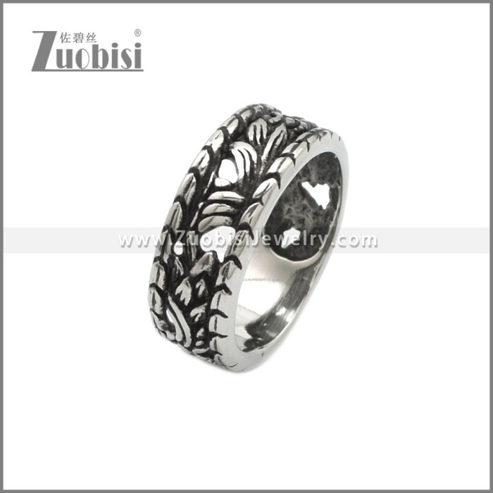 Stainless Steel Ring r008824SA