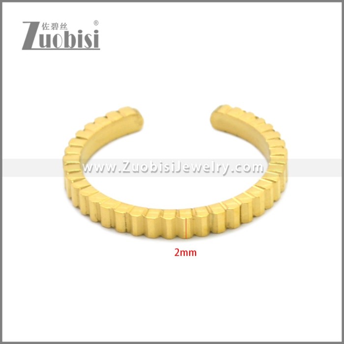 Stainless Steel Ring r008792G