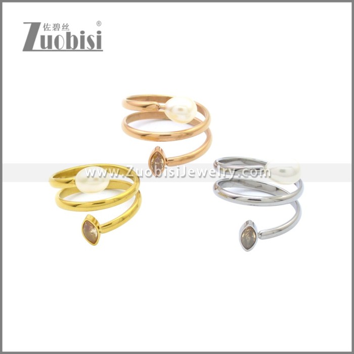 Stainless Steel Ring r008793S