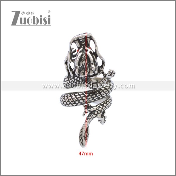 Stainless Steel Ring r008848SA