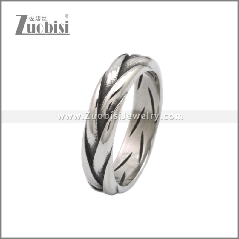 Stainless Steel Ring r008845SA