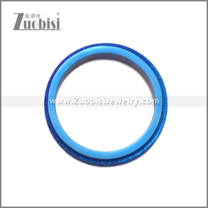 Blue Plating Stainless Steel Rotating Ring r008843B