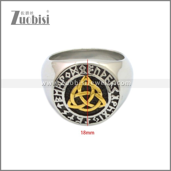 Stainless Steel Ring r008835SAG
