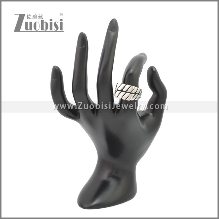 Stainless Steel Ring r008836SA