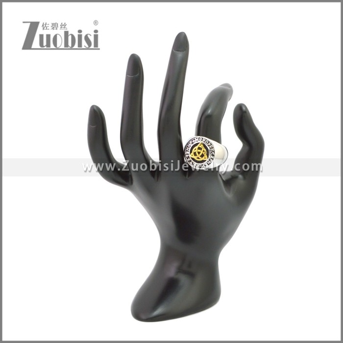 Stainless Steel Ring r008835SAG