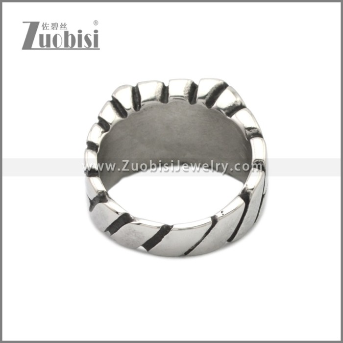 Stainless Steel Ring r008836SA