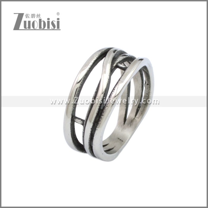 Stainless Steel Ring r008841SA