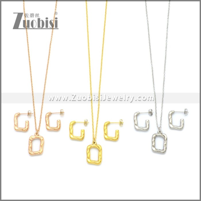 Stainless Steel Jewelry Sets s002964G