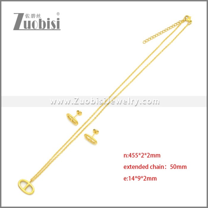 Stainless Steel Jewelry Sets s002966G