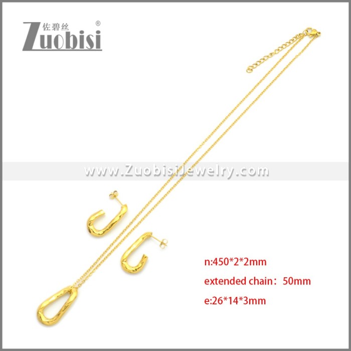 Stainless Steel Jewelry Sets s002965G