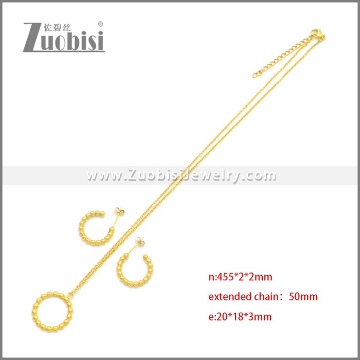 Stainless Steel Jewelry Sets s002968G