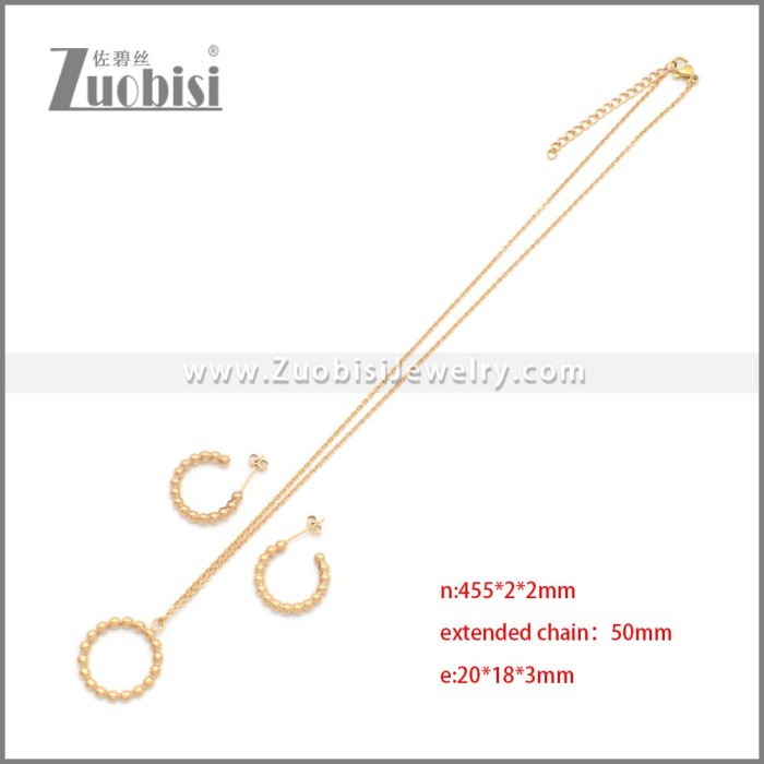 Stainless Steel Jewelry Sets s002968R