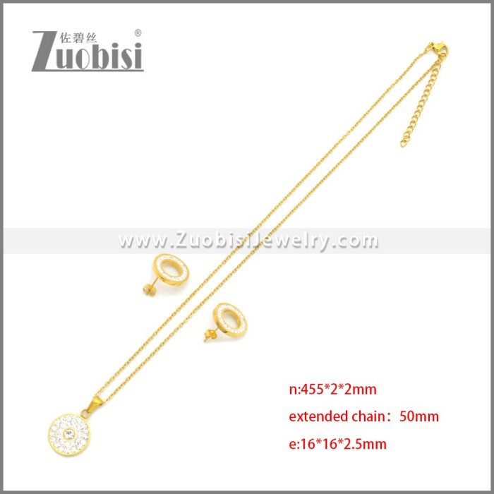 Stainless Steel Jewelry Sets s002970G