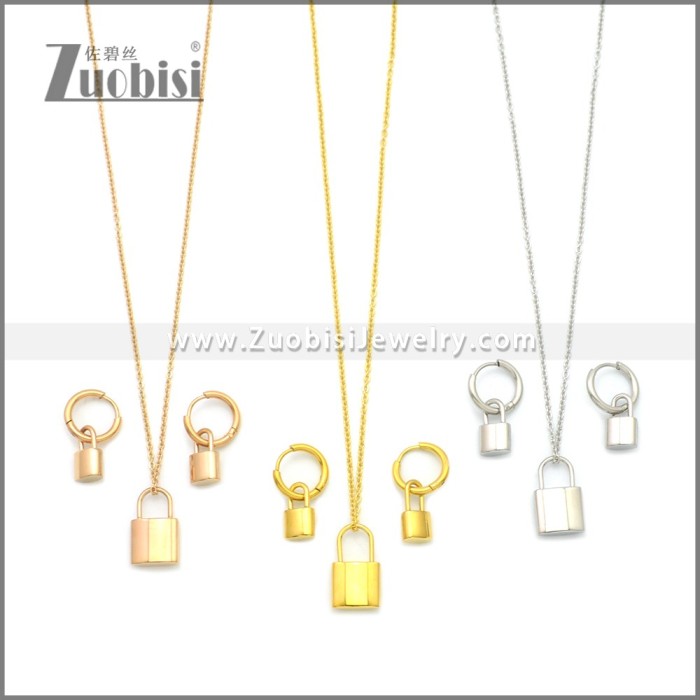 Stainless Steel Jewelry Sets s002969G