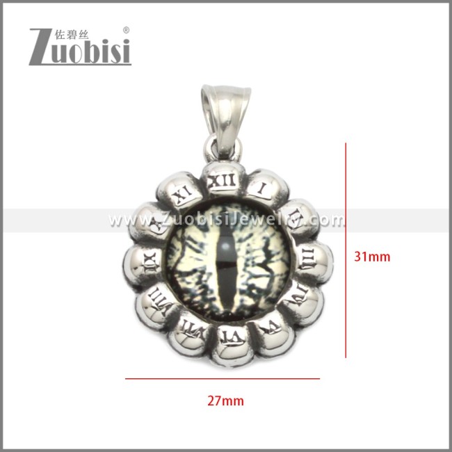 Stainless Steel Pendant p011053S6