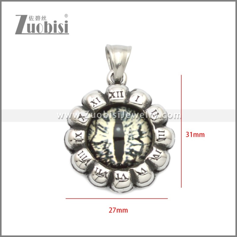 Stainless Steel Pendant p011053S6