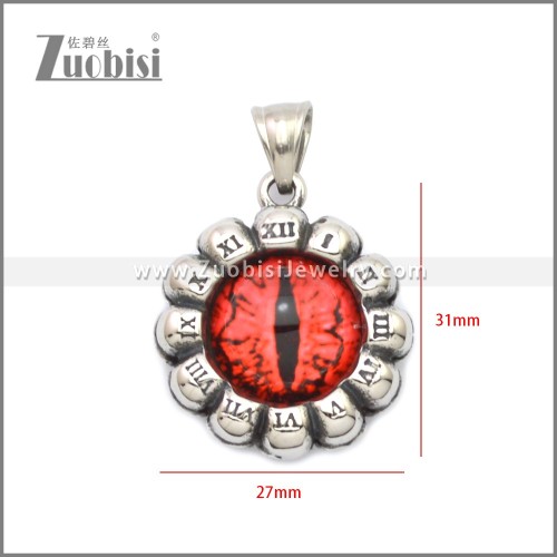 Stainless Steel Pendant p011053S1