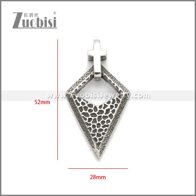 Stainless Steel Pendant p011081SA