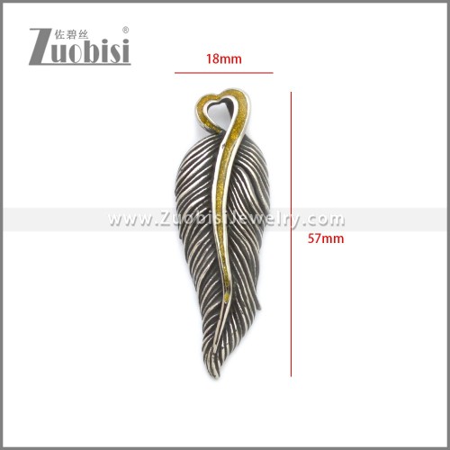 Stainless Steel Pendant p011072SA