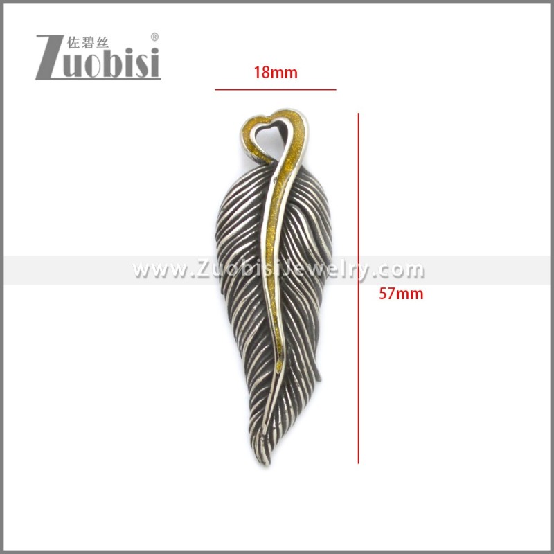 Stainless Steel Pendant p011072SA